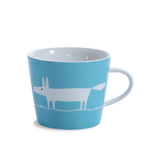Bucket Mug Mr Fox Teal